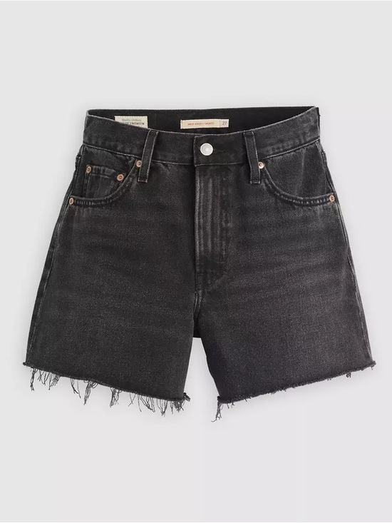 Levi's Pants - Levi’s ribcage crop flare black shorts